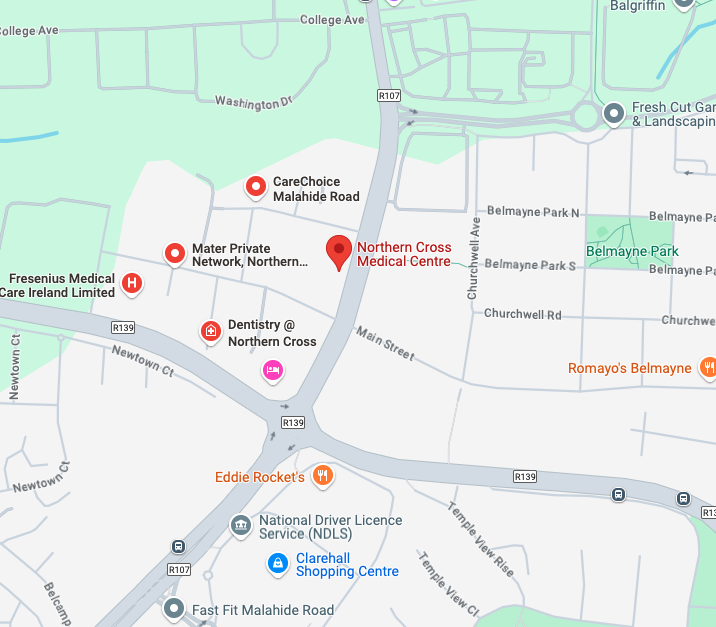 map location